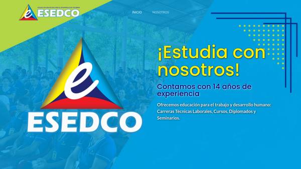 Imagen de sitio web de ESESCO